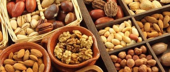 Nueces para potenza